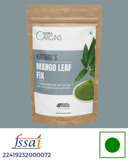 AYURA ORIGINS Nature's Mango Leaf Fix 120gm 60 Servings