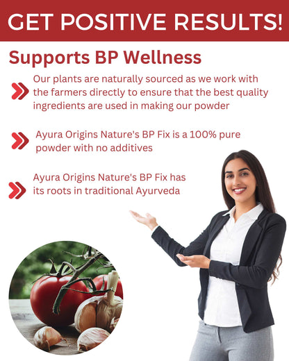 AYURA ORIGINS Nature's BP Fix 120gm 60 Servings