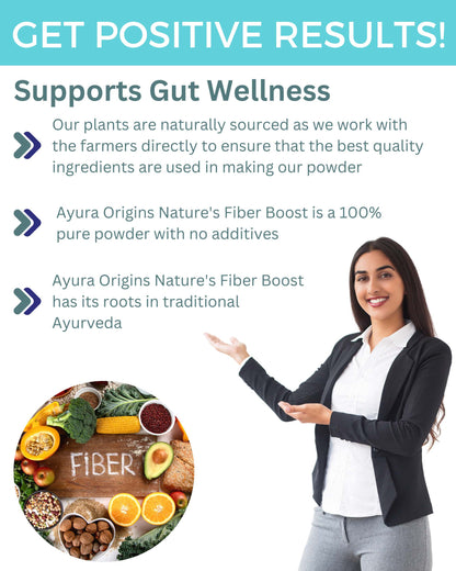 AYURA ORIGINS Nature's Fiber Boost 120gm 60 Servings