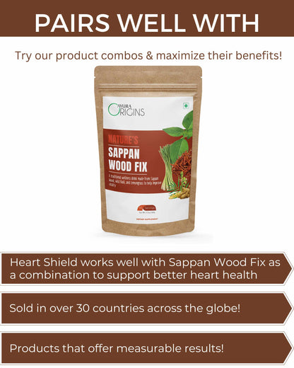 AYURA ORIGINS Nature's Heart Shield 100gm 50 Servings