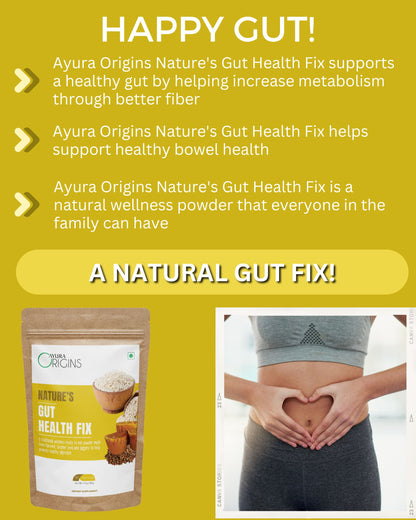 AYURA ORIGINS Nature's Gut Flush 100gm 50 Servings