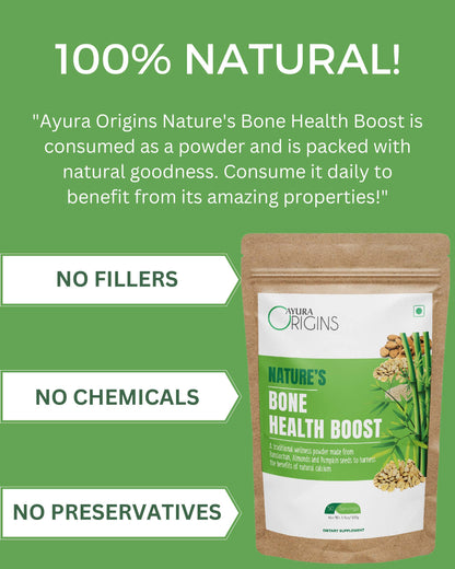 AYURA ORIGINS Nature's Bone Health Boost 100gm 50 Servings