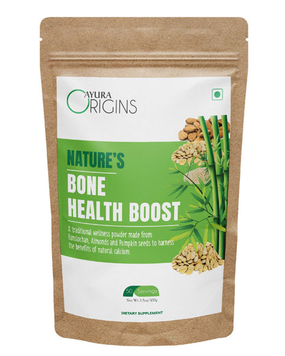 AYURA ORIGINS Nature's Bone Health Boost 100gm 50 Servings